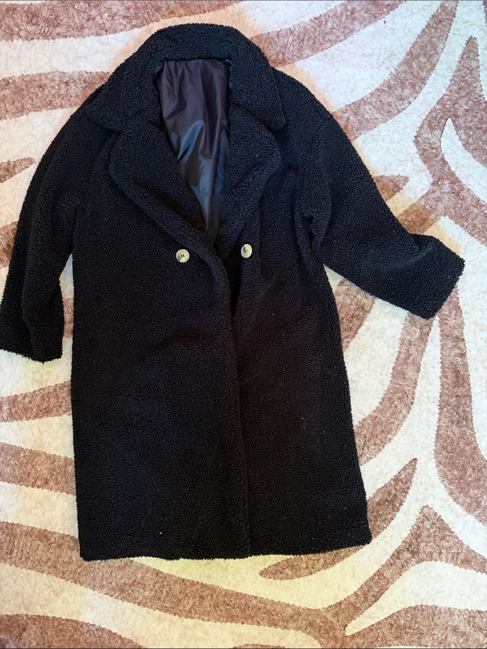 Long Sherpa coat